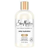 Shea Moisture Daily Hydration Shampoo Virgin Coconut Oil for All Hair Types Sulfate-Free 13 oz