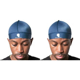 Royalty Headwear Silky Wave Cap for 360, 540 & 720 Waves, Soft Breathable Durag Skull Cap Beanie for Men